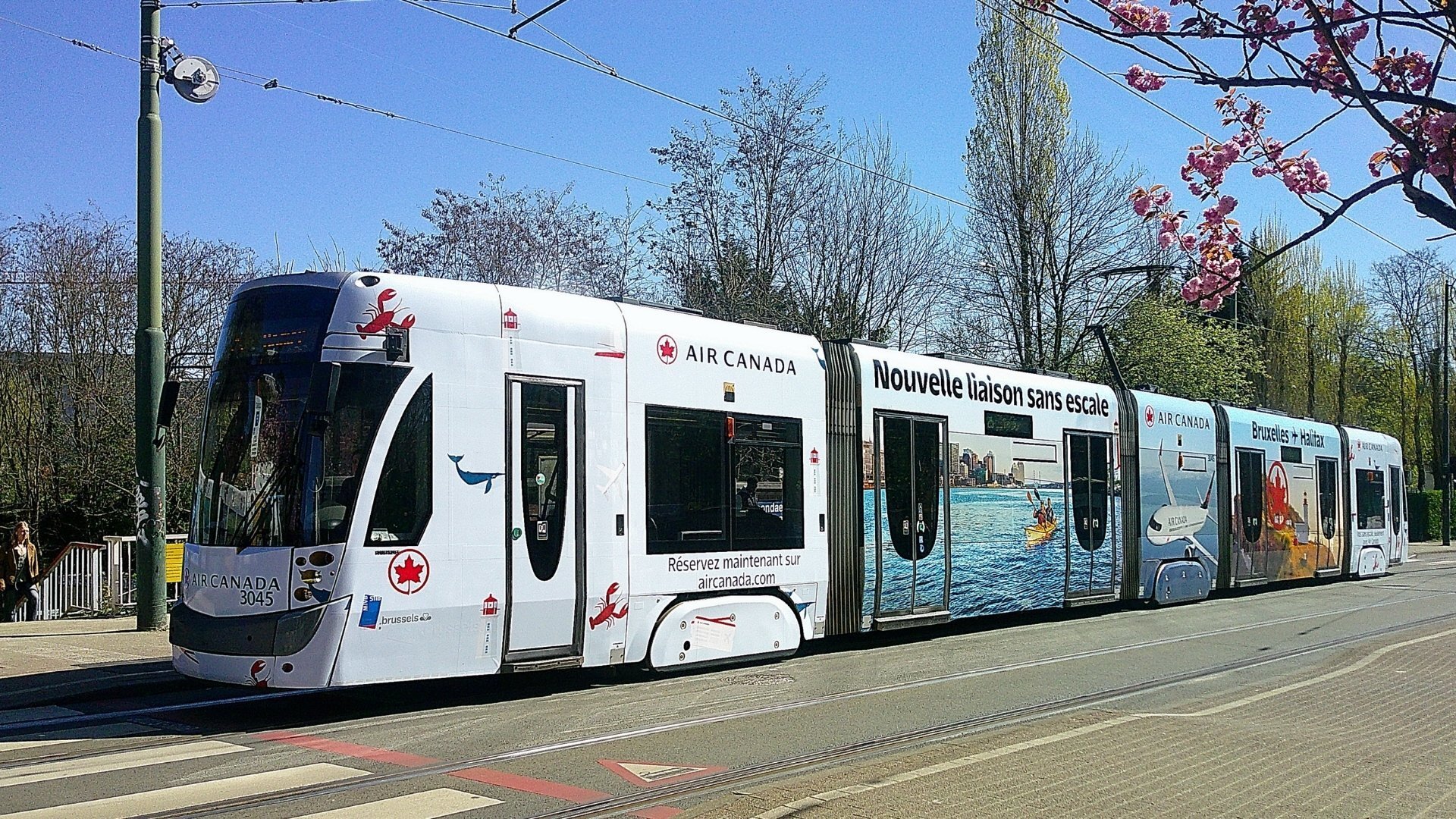 Air Canada Train Header