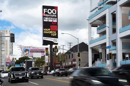 Foo Fighters Billboard