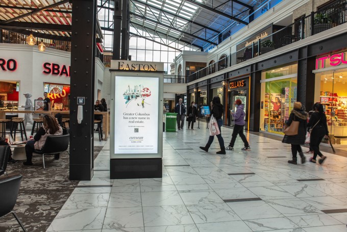 Corcoran Digital Mall Kiosks Columbus